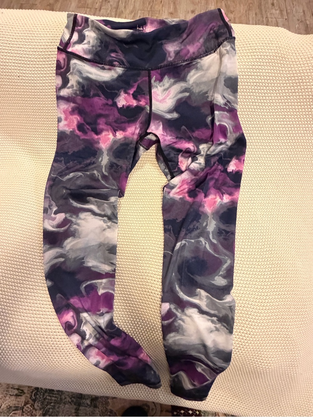 Nicole Miller Purple Leggings - L